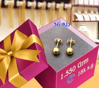 Gold Earring 18k